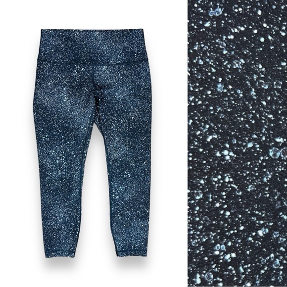 Lululemon Wunder Under Hi-Rise Leggings Mineralize Multi 10 - EUC Starry Tights - Picture 1 of 8